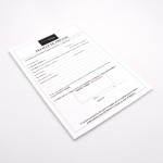 Bloc feuille de préavis