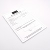 Bloc feuille de préavis