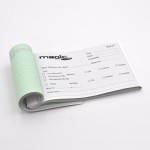 Carnet de paiement autocopiant